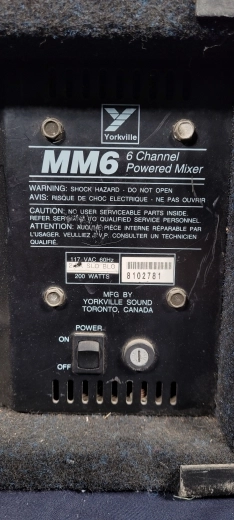 MM6 6 Channel Powered Box Mixer 3